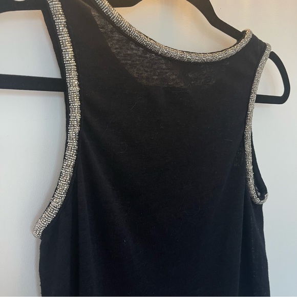 Maje Beaded Sleeveless Light Knit Top - Picture 6 of 8